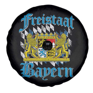 Freustaat Bayern Spare Tire Cover Bavaria German Munich Oktoberfest TS11 Print Your Wear