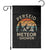 Perseid Meteor Shower Garden Flag Shooting Stars Astronomy Vintage Mountain TS11 Black Print Your Wear
