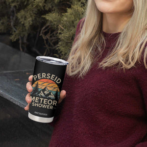 Perseid Meteor Shower Tumbler Cup Shooting Stars Astronomy Vintage Mountain TS11 Print Your Wear