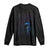 Perseid Meteor Shower Raining Astronaut With Umbrella Long Sleeve Shirt TS11 Black Print Your Wear