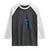 Perseid Meteor Shower Raining Astronaut With Umbrella Raglan Shirt - Print Your Wear
