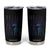 Perseid Meteor Shower Raining Astronaut With Umbrella Tumbler Cup TS11 Black Print Your Wear