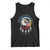 American Indian Veteran Tank Top Native American Veteran Eagle Dreamcatcher TS11 Black Print Your Wear