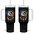 American Indian Veteran Tumbler With Handle Native American Veteran Eagle Dreamcatcher TS11 One Size: 40 oz Black Print Your Wear