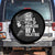 In A World Full Of Princess Be A Valkyrie Spare Tire Cover Viking Pride TS11 No hole Black Print Your Wear
