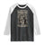 In A World Full Of Princess Be A Valkyrie Raglan Shirt Viking Norse Mythology TS11 Black White Print Your Wear