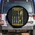American Indian Veteran Spare Tire Cover Native American Veteran Feathers Camo Flag TS11 No hole Black Print Your Wear