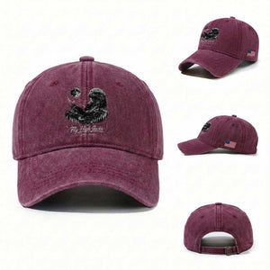 Fly High Jackie Eagle Washed Cotton Baseball Cap Memorial Tribute Nature Supports California Wildlife TS11 Washed Cap Universal Fit Burgundy Print Your Wear