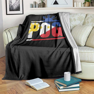 Pogi Filipino Slang Filipino Flag Pinoy Sun And Star Throw Blanket - Print Your Wear