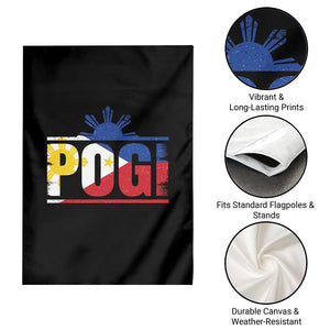 Pogi Filipino Slang Filipino Flag Pinoy Sun And Star Garden Flag TS11 Print Your Wear
