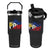 Pogi Filipino Slang Filipino Flag Pinoy Sun And Star Flip Straw Tumbler TS11 One Size: 30 oz Black Print Your Wear