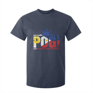 Pogi Filipino Slang Filipino Flag Pinoy Sun And Star T Shirt For Kid TS11 Navy Print Your Wear