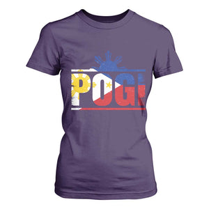 Pogi Filipino Slang Filipino Flag Pinoy Sun And Star T Shirt For Women TS11 Purple Print Your Wear