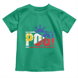 Pogi Filipino Slang Filipino Flag Pinoy Sun And Star Toddler T Shirt TS11 Irish Green Print Your Wear