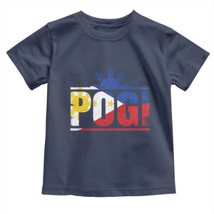 Pogi Filipino Slang Filipino Flag Pinoy Sun And Star Toddler T Shirt TS11 Navy Print Your Wear
