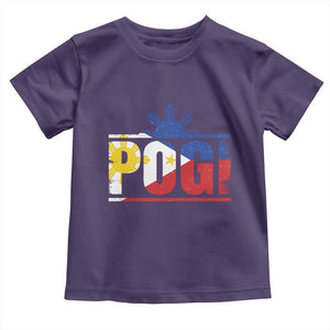 Pogi Filipino Slang Filipino Flag Pinoy Sun And Star Toddler T Shirt TS11 Purple Print Your Wear