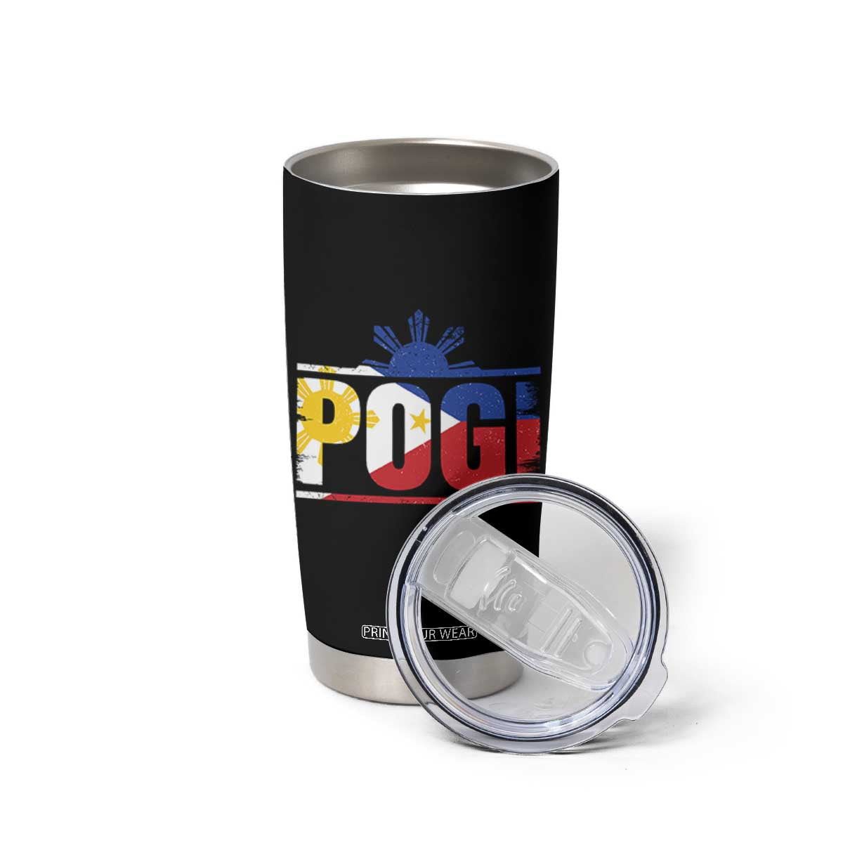 Pogi Filipino Slang Filipino Flag Pinoy Sun And Star Tumbler Cup TS11 Print Your Wear