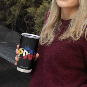 Pogi Filipino Slang Filipino Flag Pinoy Sun And Star Tumbler Cup TS11 Print Your Wear