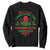 I Survived The 1988 Nakatomi Plaza Christmas Party Sweatshirt Vintage Mistletoe TS11 Black Print Your Wear