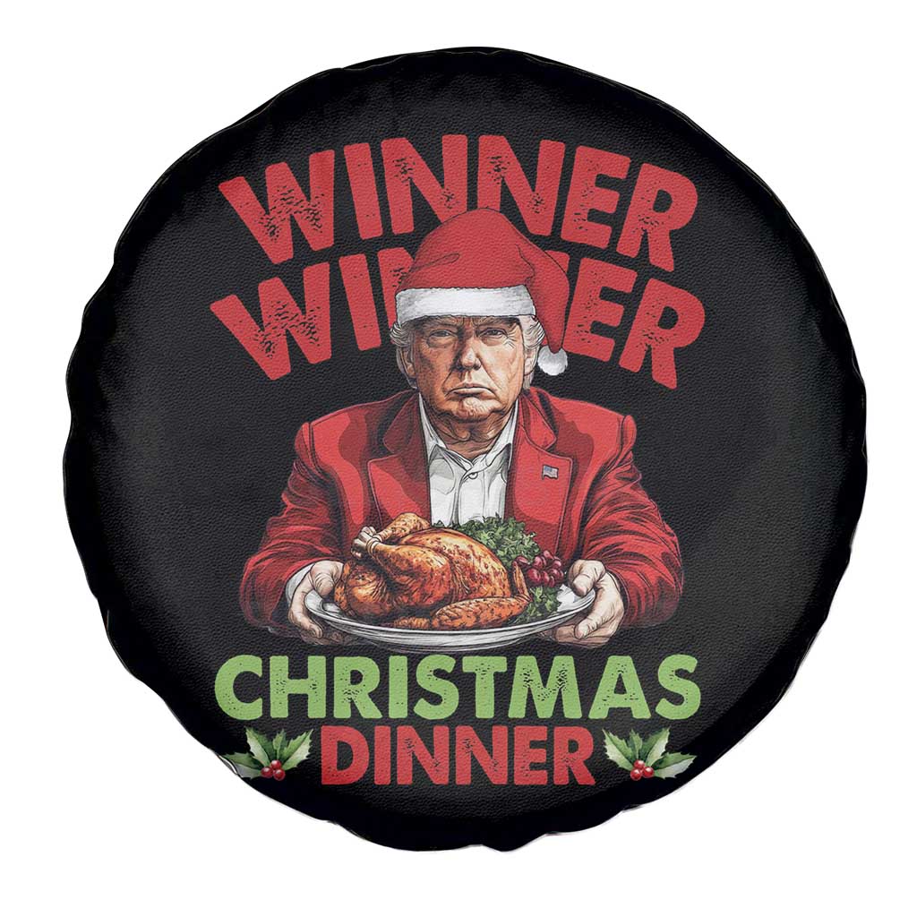 Funny Trump Christmas Spare Tire Cover Winner Winner Christmas Dinner Santa Trump Turkey TS11 Print Your Wear