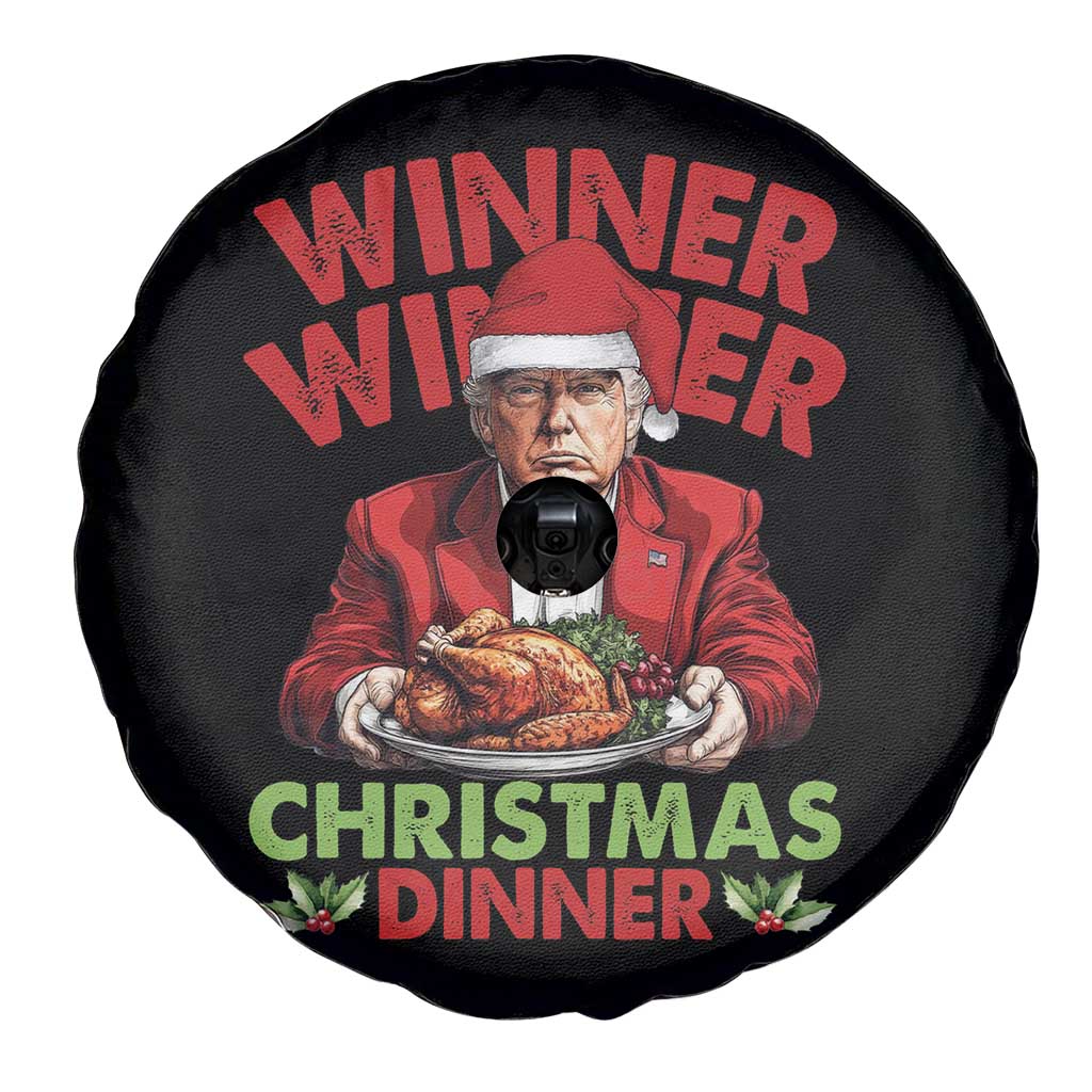 Funny Trump Christmas Spare Tire Cover Winner Winner Christmas Dinner Santa Trump Turkey TS11 Print Your Wear
