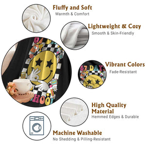 67 Days Of School Throw Blanket Six Seven Meme Student Teacher TS11 Print Your Wear