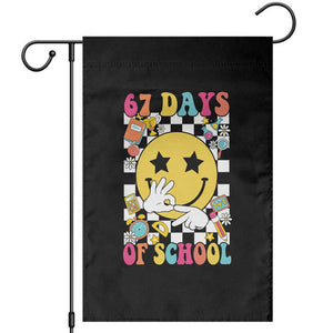 67 Days Of School Garden Flag Six Seven Meme Student Teacher TS11 Black Print Your Wear