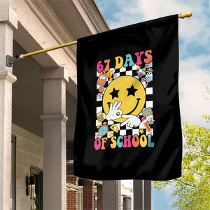 67 Days Of School Garden Flag Six Seven Meme Student Teacher TS11 Print Your Wear