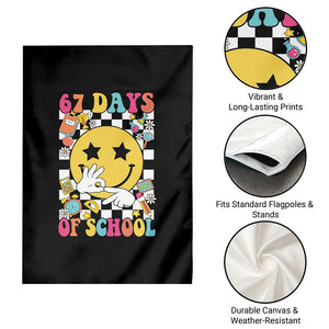 67 Days Of School Garden Flag Six Seven Meme Student Teacher TS11 Print Your Wear