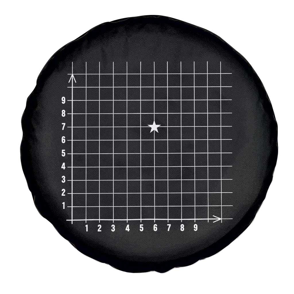Funny 67 Math Coordinates Spare Tire Cover Teacher Student Six Seven Meme TS11 Print Your Wear