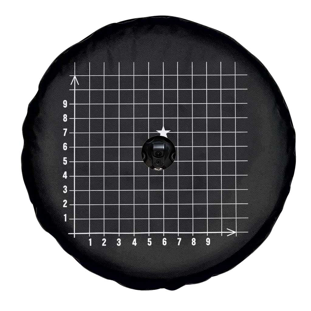 Funny 67 Math Coordinates Spare Tire Cover Teacher Student Six Seven Meme TS11 Print Your Wear