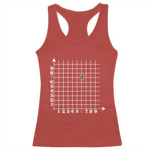 Funny 67 Math Coordinates Christmas Racerback Tank Top Dabbing Santa Teacher Student Six Seven Meme TS11 Red Print Your Wear