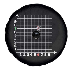 Funny 67 Math Coordinates Christmas Spare Tire Cover Dabbing Santa Teacher Student Six Seven Meme TS11 Print Your Wear