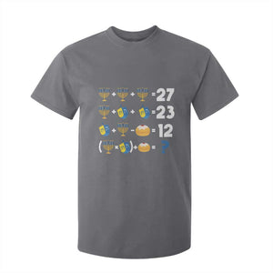 Funny Hanukkah 67 Math T Shirt For Kid Teacher Chanukah Six Seven Meme TS11 Charcoal Print Your Wear