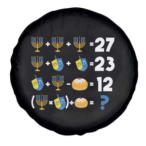 Funny Hanukkah 67 Math Spare Tire Cover Teacher Chanukah Six Seven Meme TS11 Print Your Wear