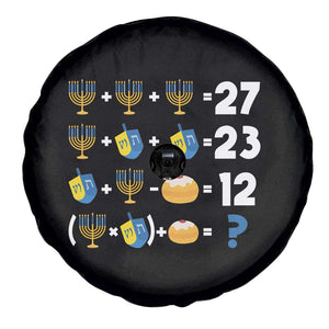 Funny Hanukkah 67 Math Spare Tire Cover Teacher Chanukah Six Seven Meme TS11 Print Your Wear