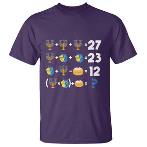 Funny Hanukkah 67 Math T Shirt Teacher Chanukah Six Seven Meme TS11 Purple Print Your Wear