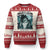 Funny If They Talk Behind Your Back Fart Ugly Christmas Sweater Alpha Wolf Oddly Specific Meme TS11 Red Print Your Wear