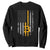 Funny Bitcoin BTC Crypto Cryptocurrency Trader American Flag Sweatshirt TS11 Black Print Your Wear