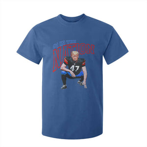 Funny Trump American Football T Shirt For Kid #1 In The Nation - PrintYourWear Size: 2T Color: Royal Blue
