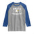 Funny Eagle Bald And Majestic Raglan Shirt Eagle Grandpa Dad Joke TS11 Sport Gray Royal Print Your Wear