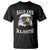 Funny Eagle Bald And Majestic T Shirt American Flag Sunglasses Eagle TS11 Black Print Your Wear