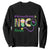 Funny NICU Mardi Gras Sweatshirt We Found The Baby NICU Krewe King Cake TS11 Black Print Your Wear