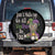 Funny Don't Make Me Go All Voodoo On You Spare Tire Cover Creepy Mardi Gras TS11 No hole Black Print Your Wear
