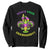 Funny Who's Your Crawdaddy Sweatshirt Vintage Crawfish Beads Fleur De Lis Mardi Gras TS11 Black Print Your Wear
