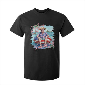 Funny Trump 2025 Welcome To America's Gulf T Shirt For Kid Trump Sombrero Hat TS11 Black Print Your Wear
