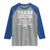Proud American Texan Raglan Shirt Texas Three Major Food Groups BBQ Tex Mex Chicken TS11 Sport Gray Royal Print Your Wear