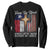 Proud American Texan Jesus Sweatshirt Texan By Blood American By Birth Patriot By Choice Cross TS11 Black Print Your Wear