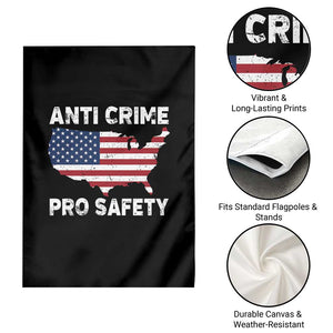 Anti Crime Pro Safety Garden Flag Mayor Resistance Protest Jacob Political TS11 Print Your Wear