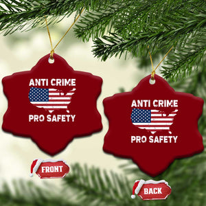 Anti Crime Pro Safety Ceramic Ornament Mayor Resistance Protest Jacob Political TS11 Print Your Wear